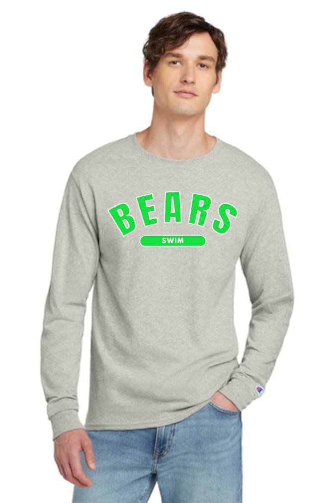 Champion ® Heritage 5.2-Oz. Jersey Long Sleeve Tee CC8C-Swim